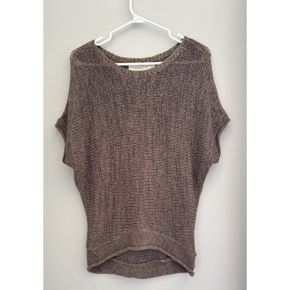 Costa Blanca Women's Size Small Mesh Top Dolman Sleeve Oversized Summer Knit - Picture 2 of 8